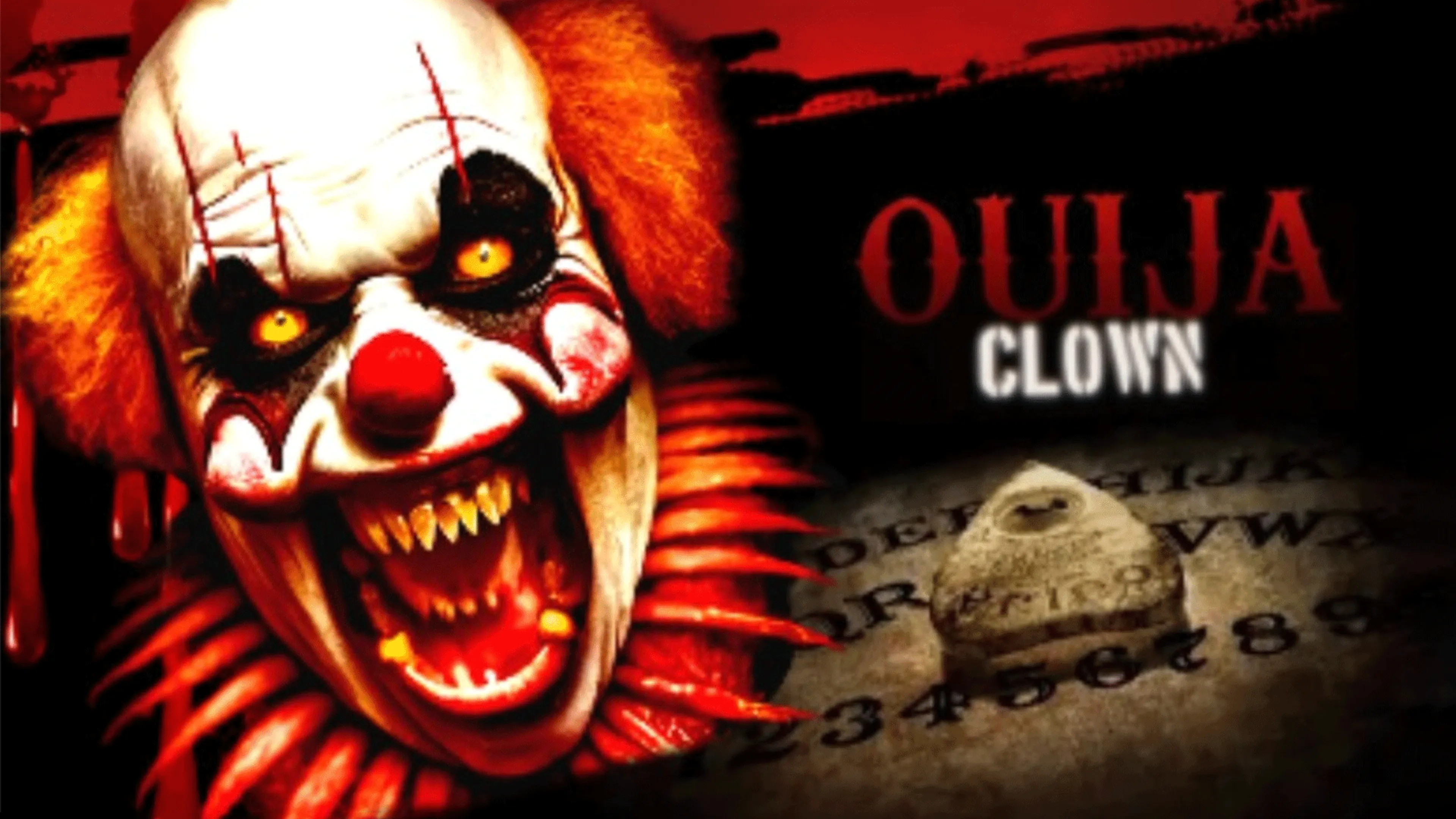 Ouija Clown poster